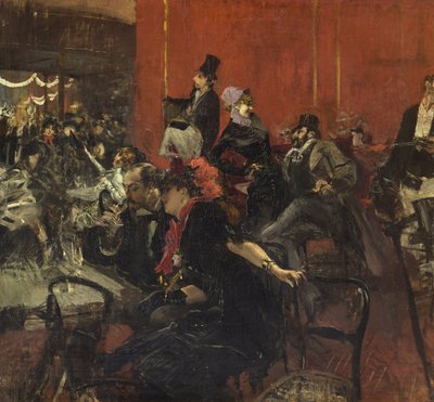 Scena di festa da Giovanni Boldini